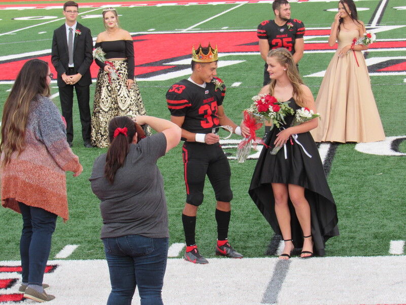 Hilldale royalty takes the field for Homecoming